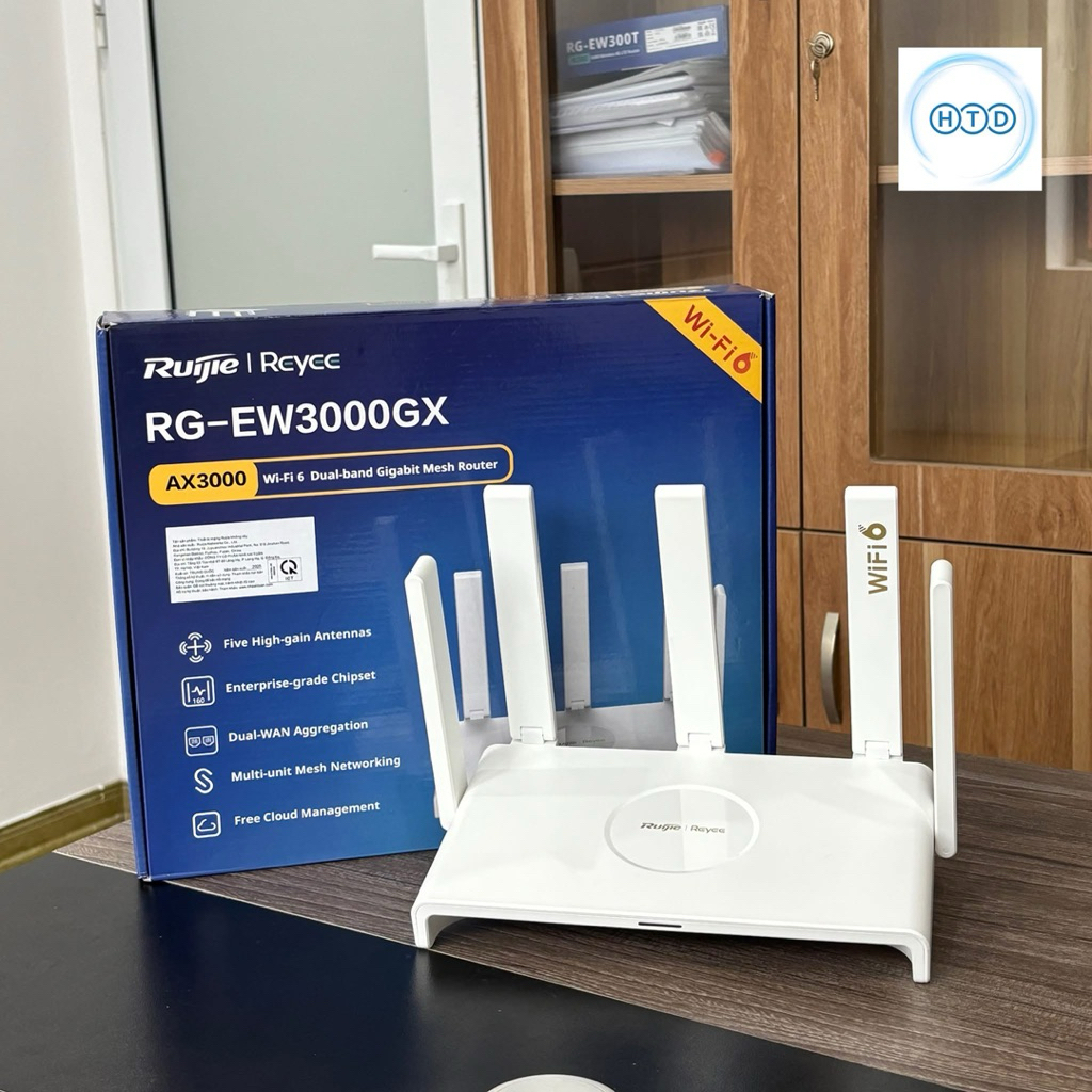 Thiết bị thu phát wifi Ruijje wifi 6 RG-EW3000GX