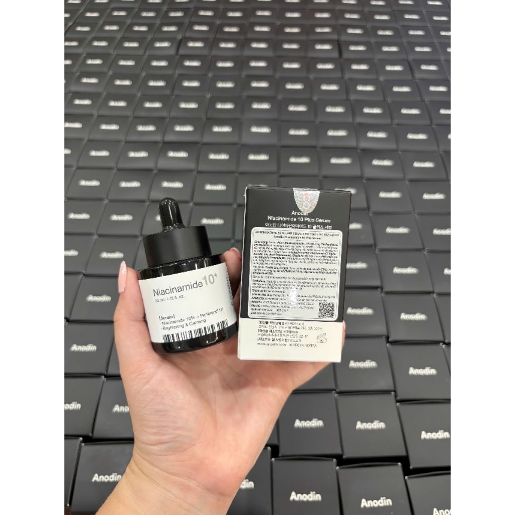Tinh chất dưỡng trắng mờ thâm Anodin niacinamide 10 Plus 33ml