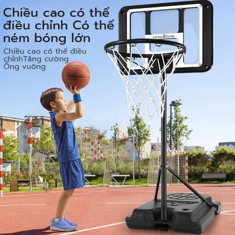 Rổ bóng rổ cho trẻ em, 150-250 cm, đồ chơi tương tác giữa cha mẹ và con cái trong nhà và ngoài trời