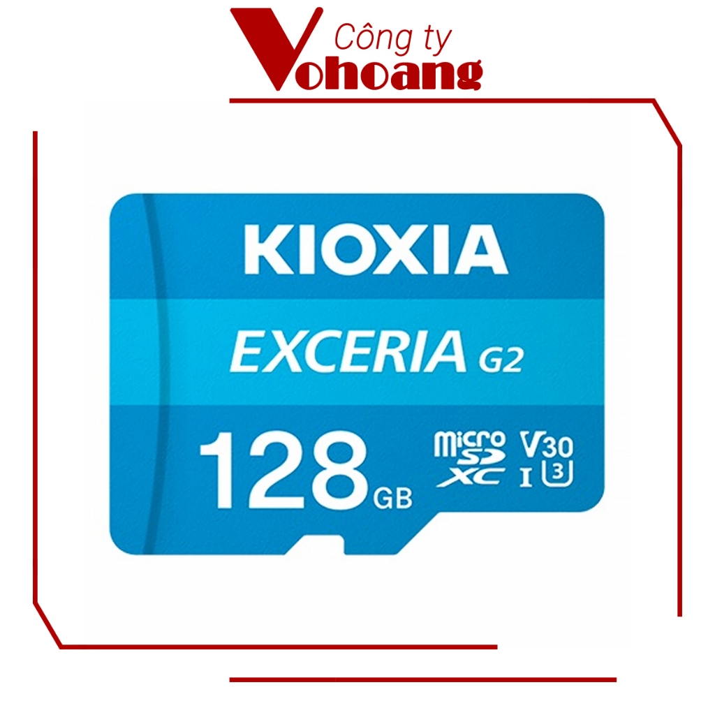 Thẻ nhớ 128GB chính hãng Kioxia (Toshiba) Exeria tốc độ cao U3 A1