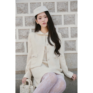  HANNY SET - Set Áo Khoác Và Váy Sang Trọng Phong Cách Hàn Quốc 