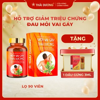 [Lọ 90 Viên] Viên Vai Gáy Thái Dương - Hỗ Trợ Giảm Triệu Chứng Đau Mỏi Cổ Vai Gáy