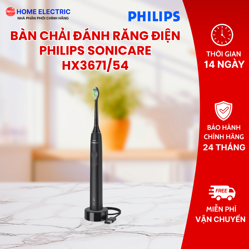 Bàn chải đánh răng điện Philips Sonicare HX3671/54