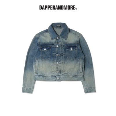 Áo Khoác Jeans DAPPERANDMORE "TRUCKER DENIM JACKET" - Xanh Dương Nhạt