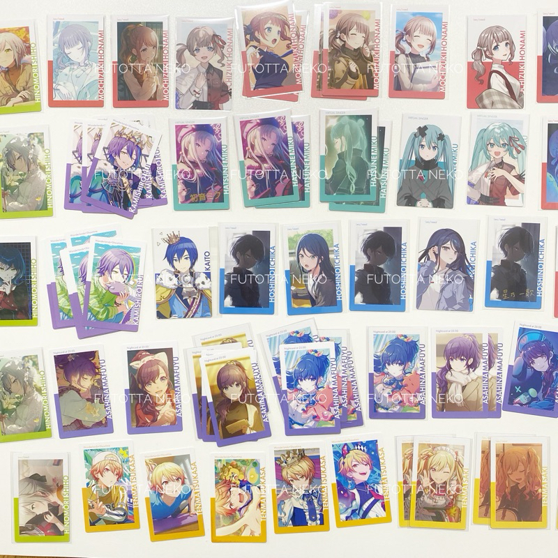 [Hàng có sẵn] Lẻ card project sekai epick tổng hợp hàng chính hãng kèm sleeve