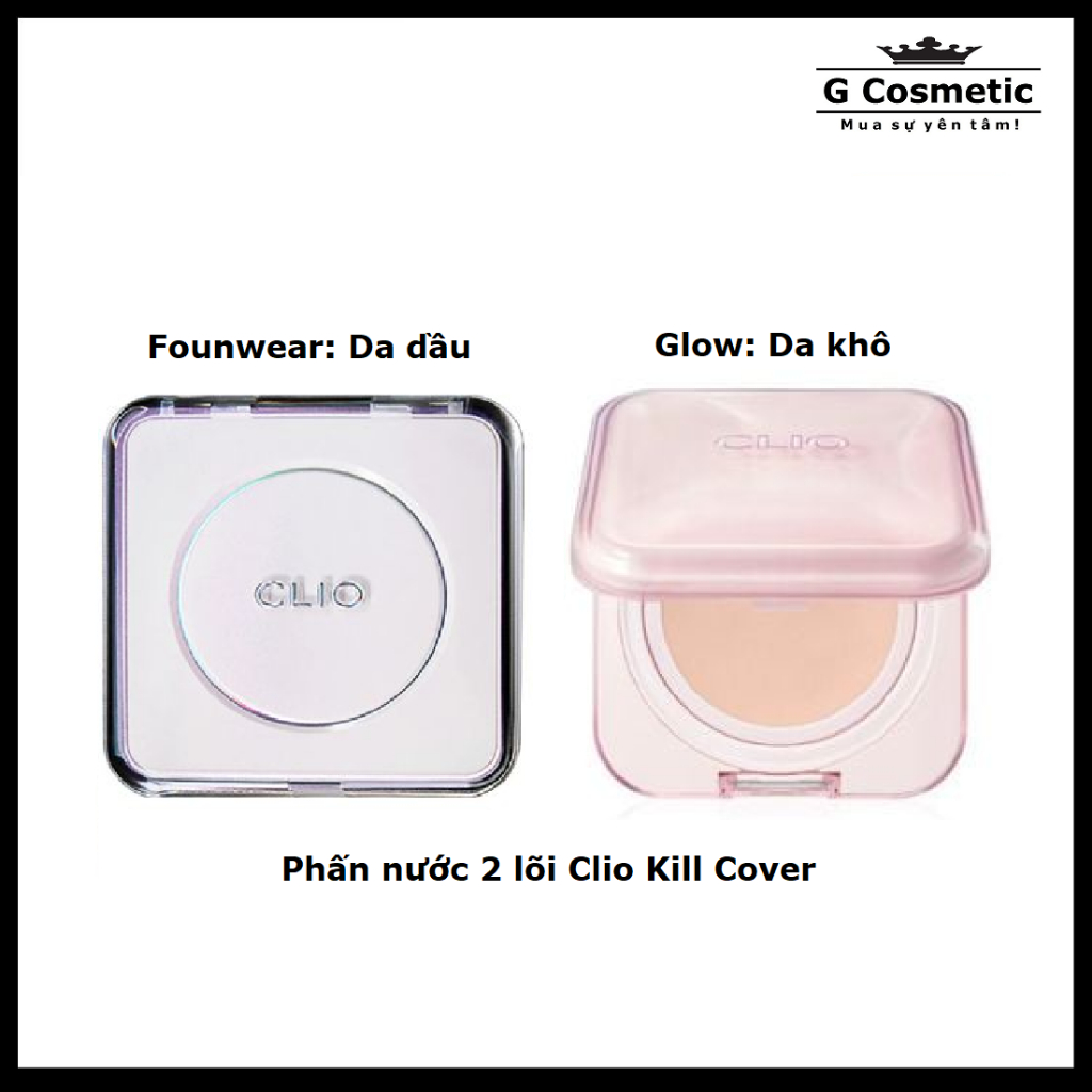 Phấn nước 2 lõi Clio Kill Cover