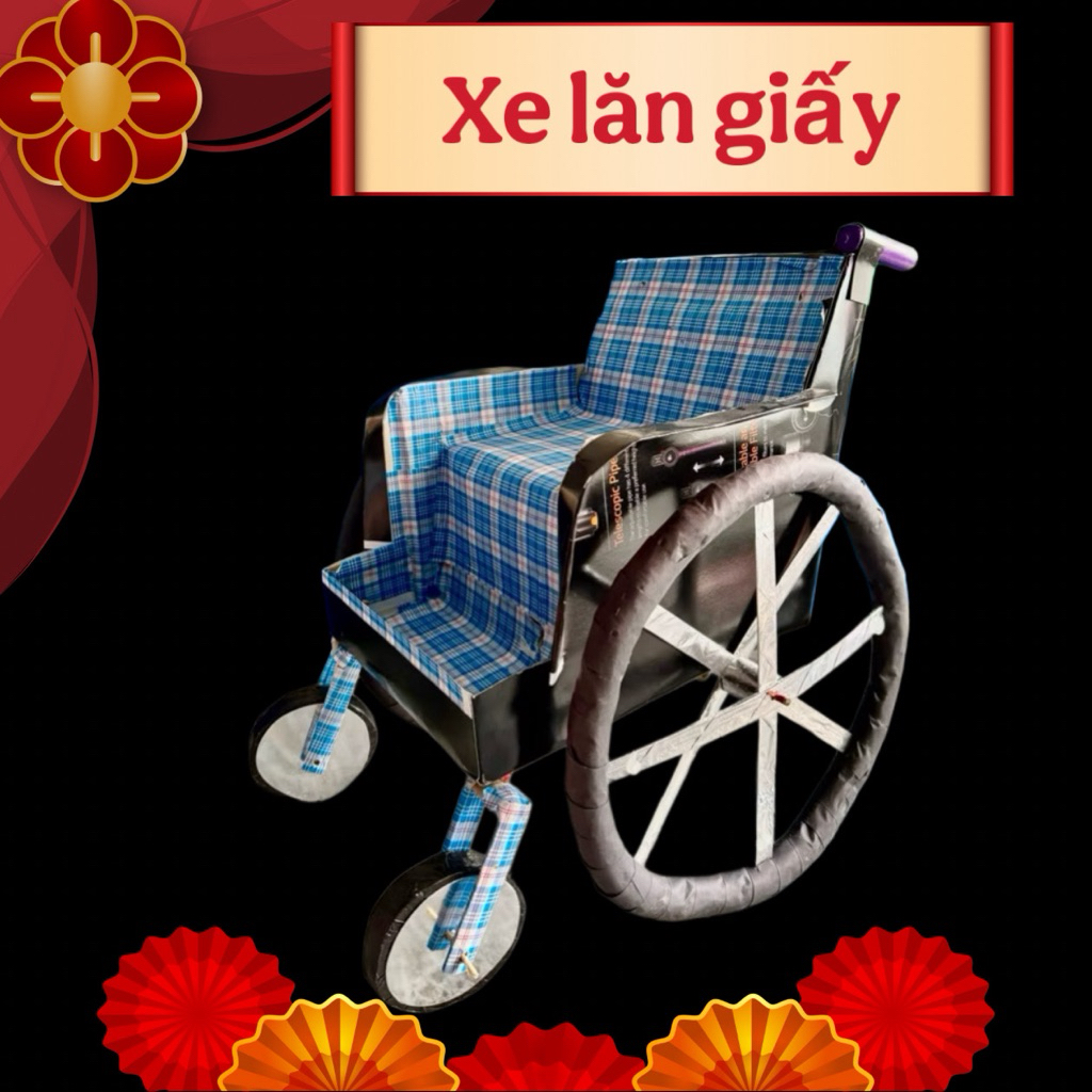[ VÀNG MÃ ] Xe Lăn - cúng người đã khuất