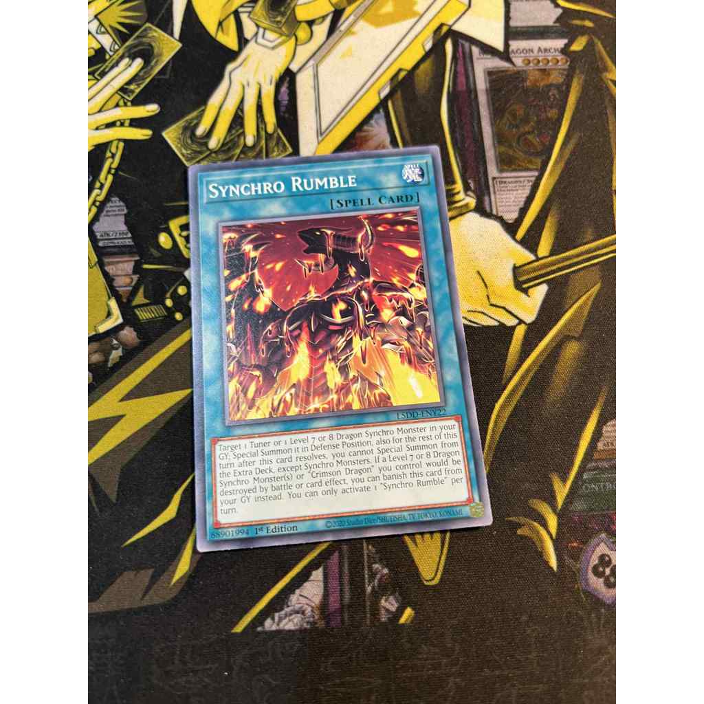 thẻ bài yugioh chính hãng Synchro Rumble L5DD-ENY22