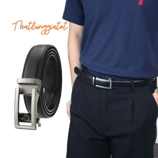  Thắt lưng nam học sinh đơn giản khóa tự động dây nịt nam bản 2.8cm TLD103 - Thắt Lưng Giá Tốt 