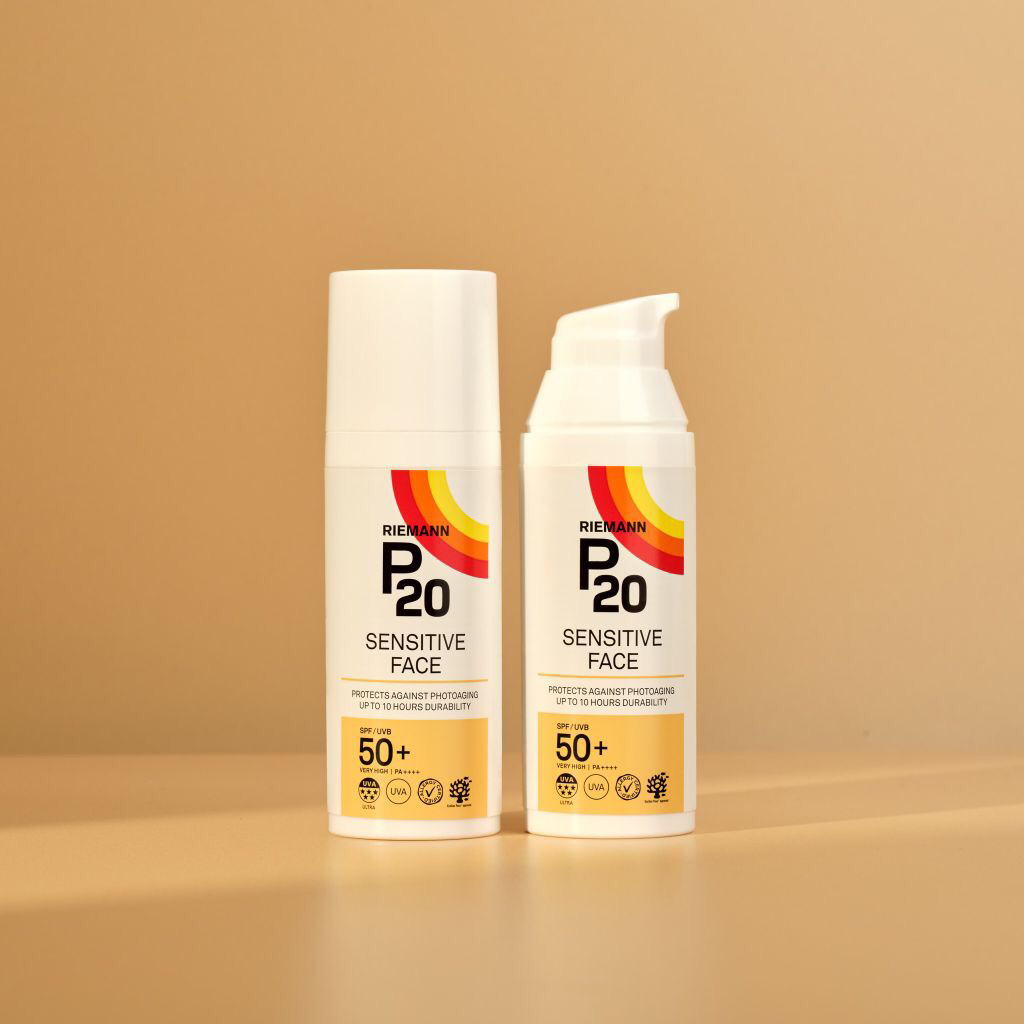 Riemann P20 Kem chống nắng Sensitive Face SPF50+ PA++++ 50g