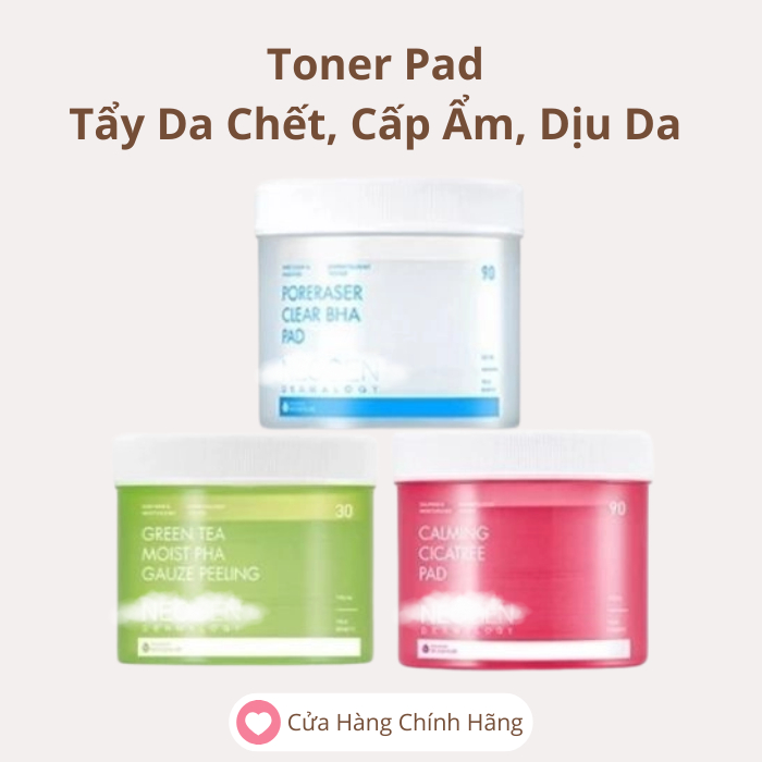 Neogen Toner Pad Giúp Tẩy Da Chết, Cấp Ẩm, Dịu Da Hàn Quốc