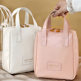  Túi đựng đồ Makeup di động,Túi đựng mỹ phẩm xách tay,có thể mở 270°,Chất liệu PU chống thấm nước có móc treo nhiều ngăn 