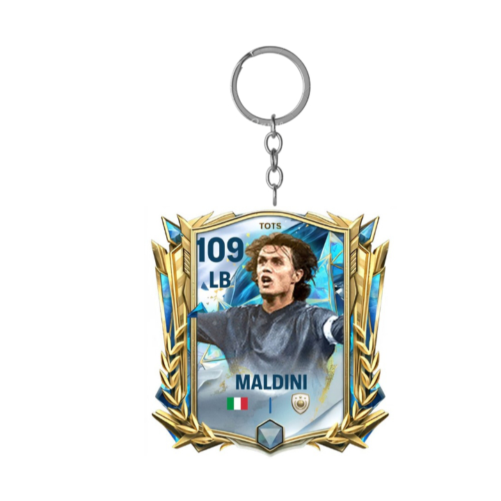 MALDINI FC MOBILE CARD Keychain