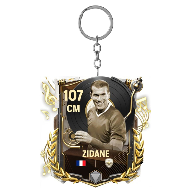 ZIDANE FC MOBILE CARD Keychain