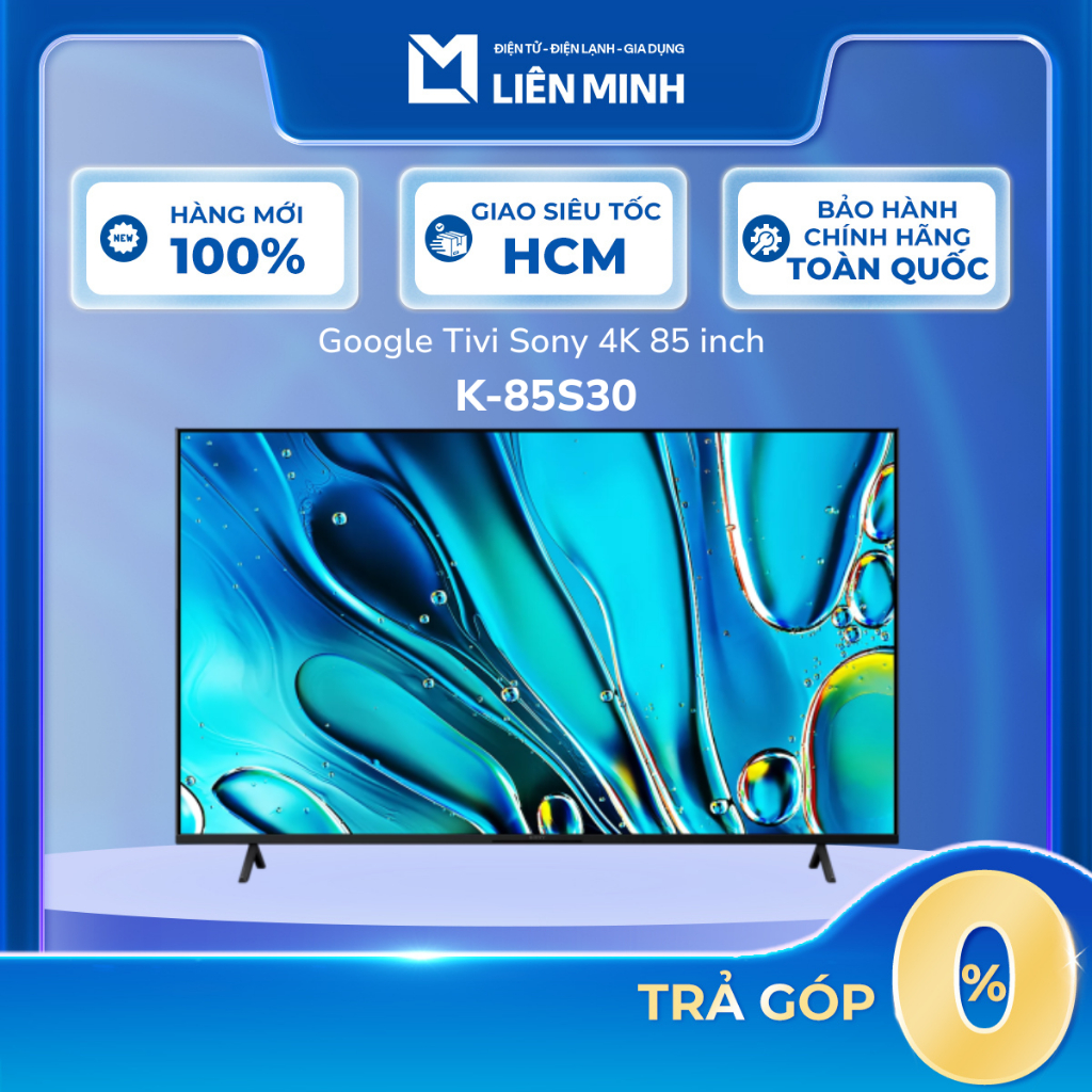Sony BRAVIA 3 LED 4K 85 Inch K-85S30 [SHIP 0Đ HCM]