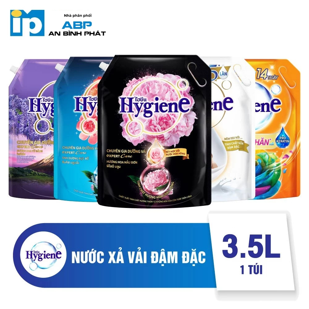 [Hygiene chính hãng] Nước xả vải đậm đặc Hygiene 3.5L