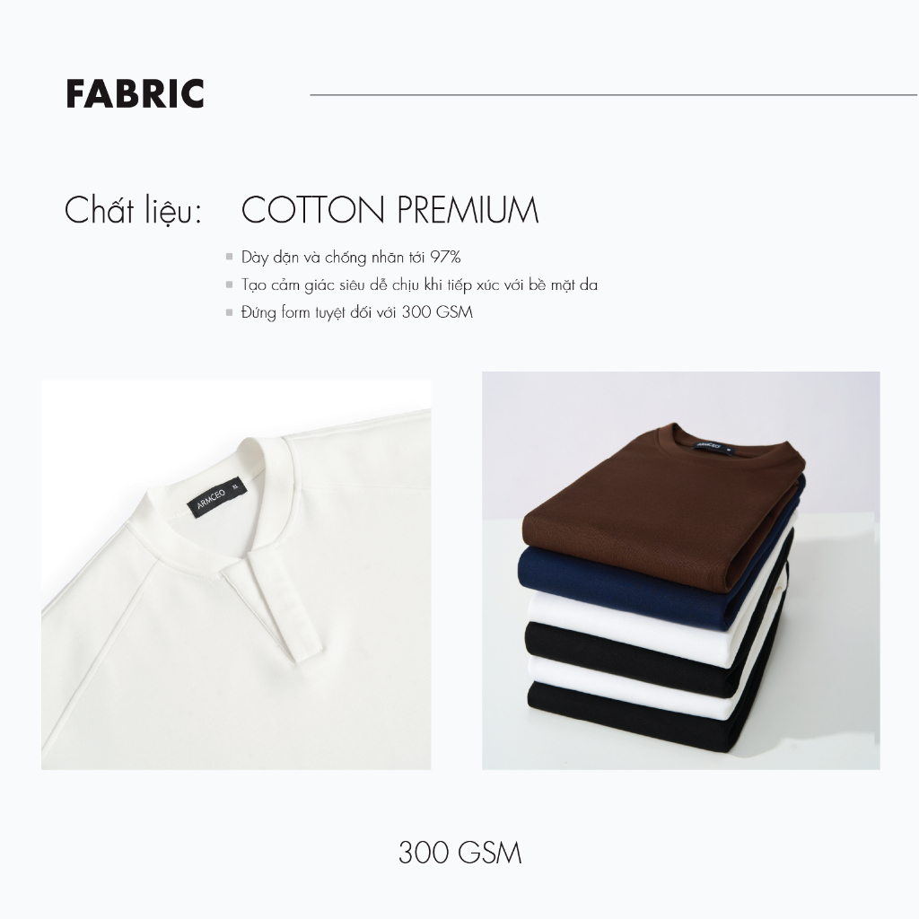 Áo thun ARMCEO Oscar 2026 chống nhăn, tôn dáng công nghệ mới, siêu mềm mịn đứng form | BigBuy360 - bigbuy360.vn