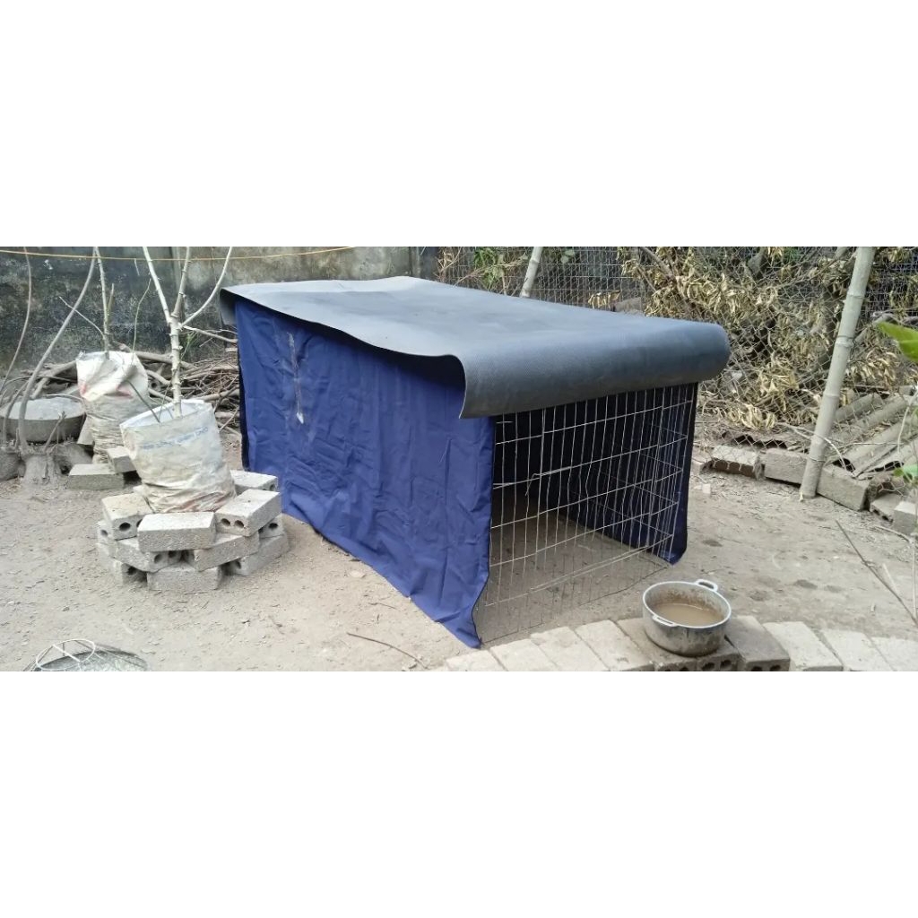 áo phủ lồng 1m 1m 1m+bịt mỏ gà chọi