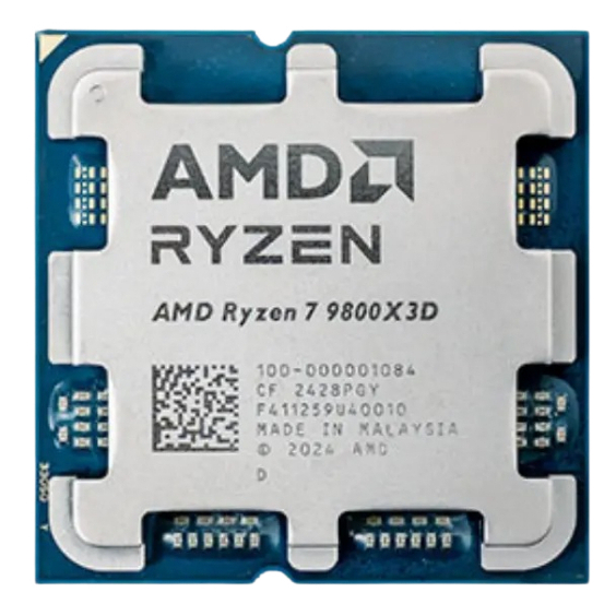 Bộ vi xử lý AMD Ryzen 7 9800X3D Tray - Bảo Hành 36 Tháng