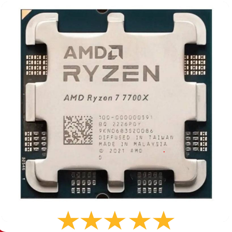 CPU Ryzen 7 7700X TRAY - Bảo hành 36 tháng