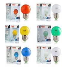 Bóng Đèn Led Trang Trí G45 SOPOKA – SINOL-MK G45 4W,Lửa Đỏ E12,Edison G45,Ghim 3W- 220V