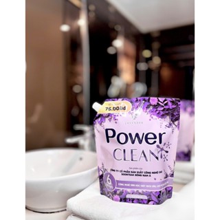  K63_ KÈM QUÀ  Nước giặt Power Clean hương Lavender công nghệ enzyme sinh học sạch sâu túi 3L 