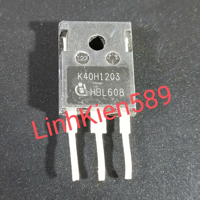 2 chiếc IGBT K40H1203  40A 1200V Tháo Máy