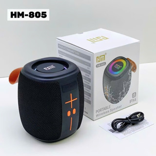 Loa bluetooth HM-805 Không Dây Công Suất Khủng Âm Hay Bass Căng Âm Thanh Siêu Trầm Chống nước