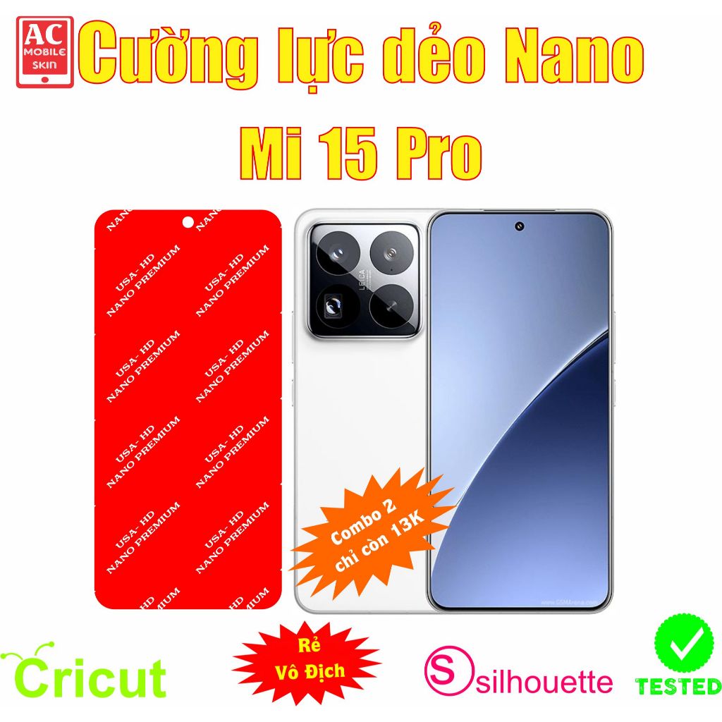 Cường lực dẻo bảo vệ màn hình điện thoại Xiaomi 15 pro (Mi 15pro/ Mi15 Pro/ Mi 15 pro)