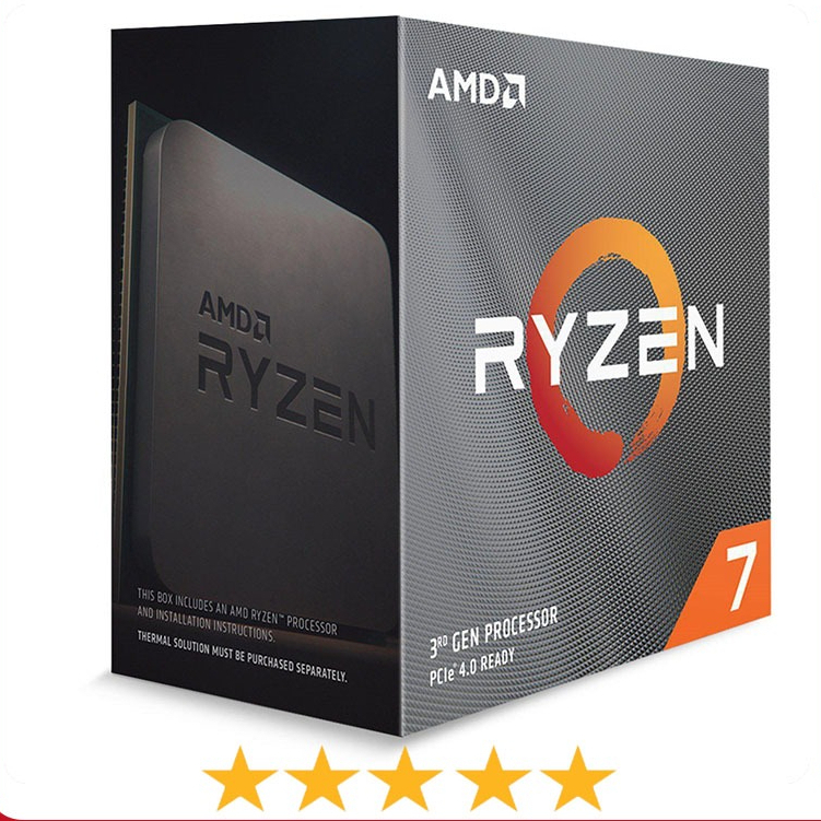 Bộ vi xử lý AMD Ryzen 7 5800X / 3.8GHz Boost 4.7GHz / 8 nhân 16 luồng / 32MB / AM4 - Bảo hành 36 Thá