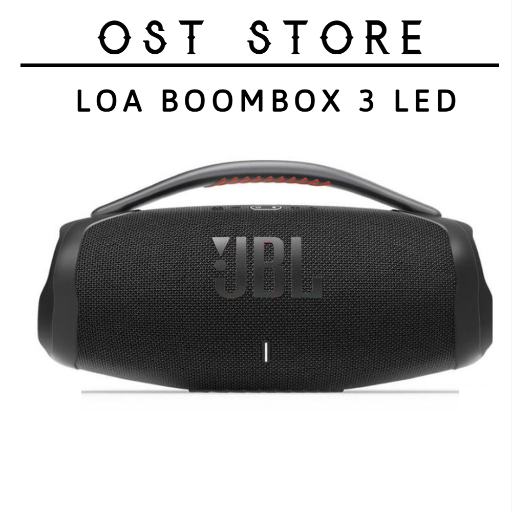 Loa Bluetooth JBL Boombox 3 LED Thế Hệ Mới. Bass Mạnh Âm Thanh Lớn Cực Đỉnh Bluetooth 5.2. Loa Boomb