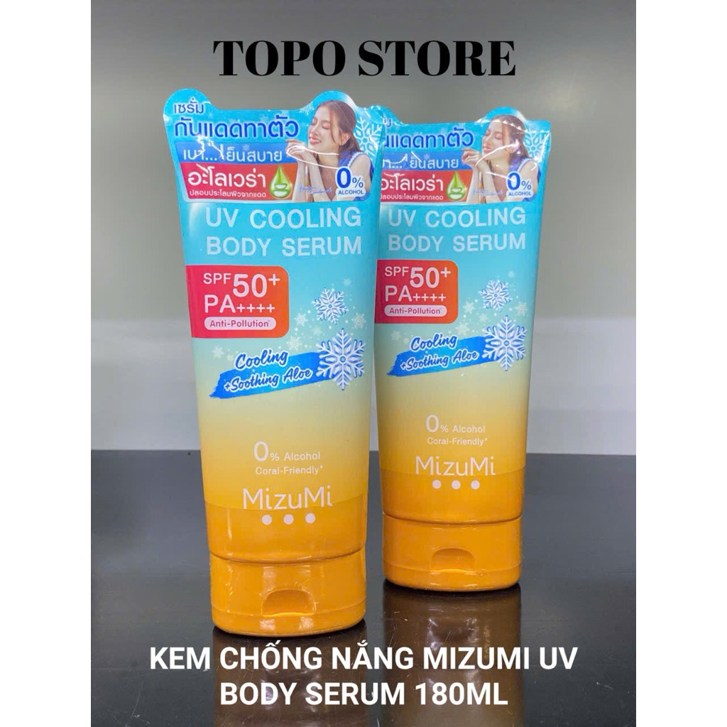 KEM CHỐNG NẮNG MIZUMI UV BODY SERUM 180ML