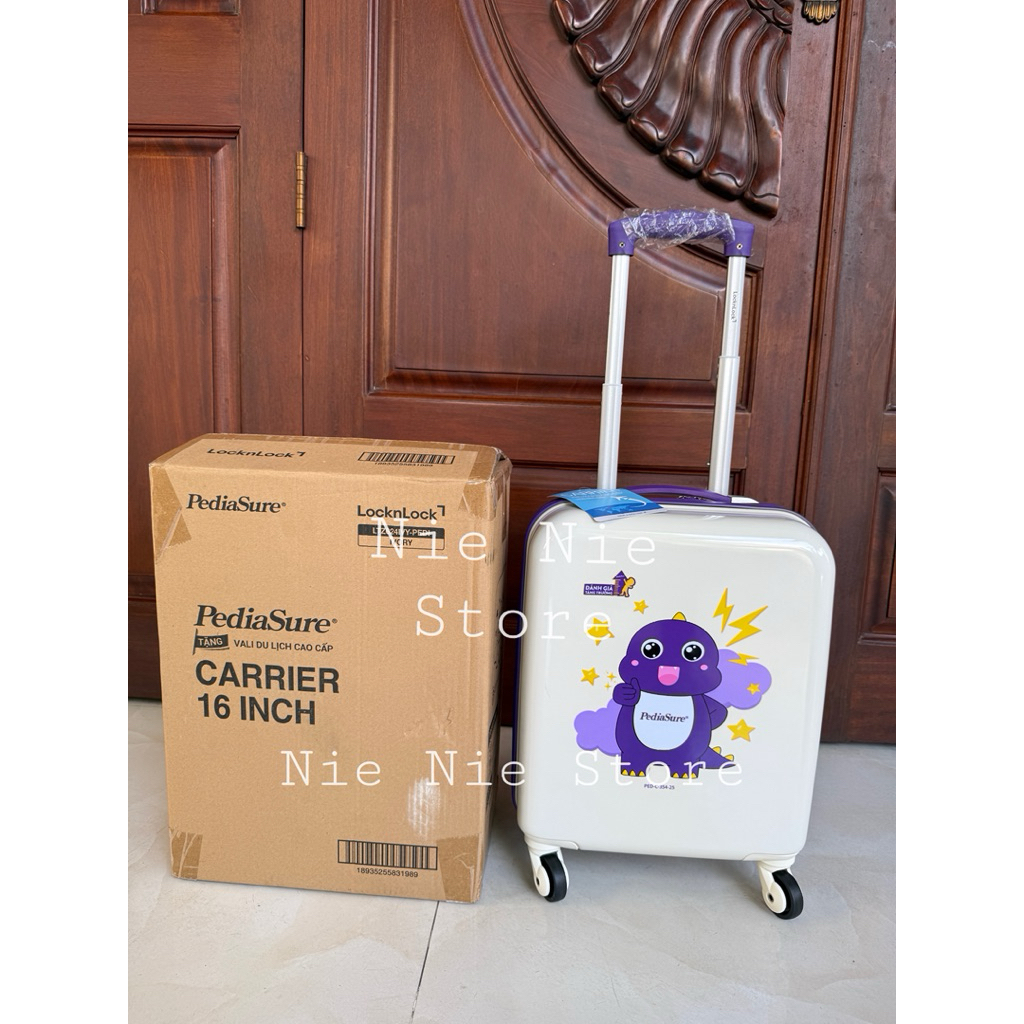 Vali khủng long pedi locknlock size 16inch