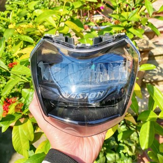  Đèn Pha Led 2 Tầng Xe VISION 2014 - 2020 Đèn Pha Phụ Tùng Xi Nhan 