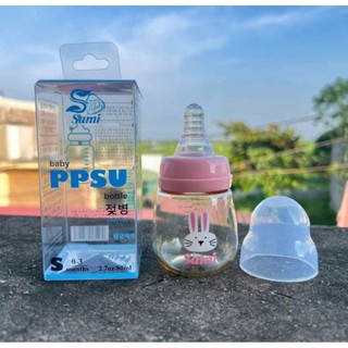 Bình Sữa Sami ppsu Cổ Hẹp 80ml, 60ml Cho Bé Sơ Sinh (BÌNH SỮA SAMI)
