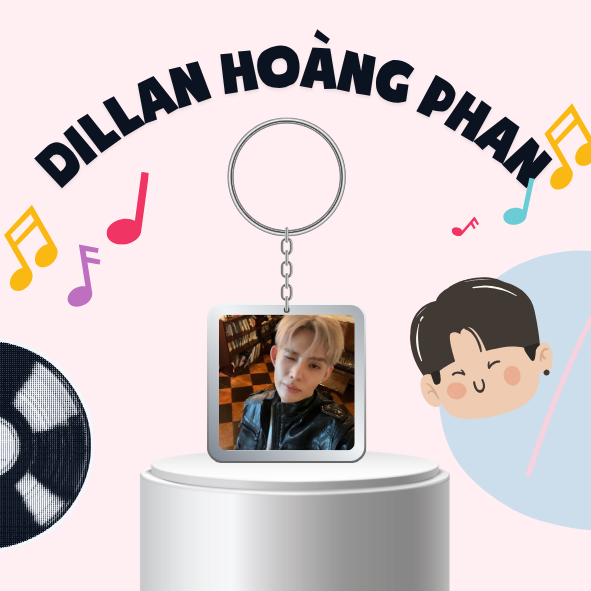 Móc khoá / Keyring anh trai Dillan Hoàng Phan - anh trai say hi 2025