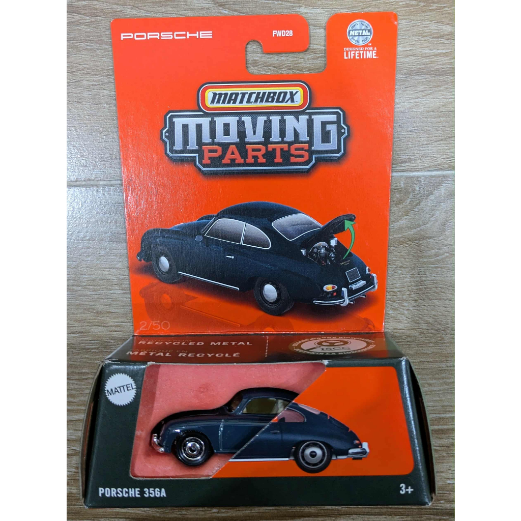 Xe mô hình Matchbox Moving Parts - PORSCHE 356A