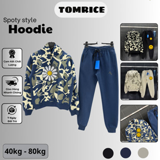  set nỉ hoodie nam  di dáttt chất nỉ bông cao cấp in nhiệt toàn áo siêu nét bộ thể thao nam mùa đông cao cấp TOMRICE H00 