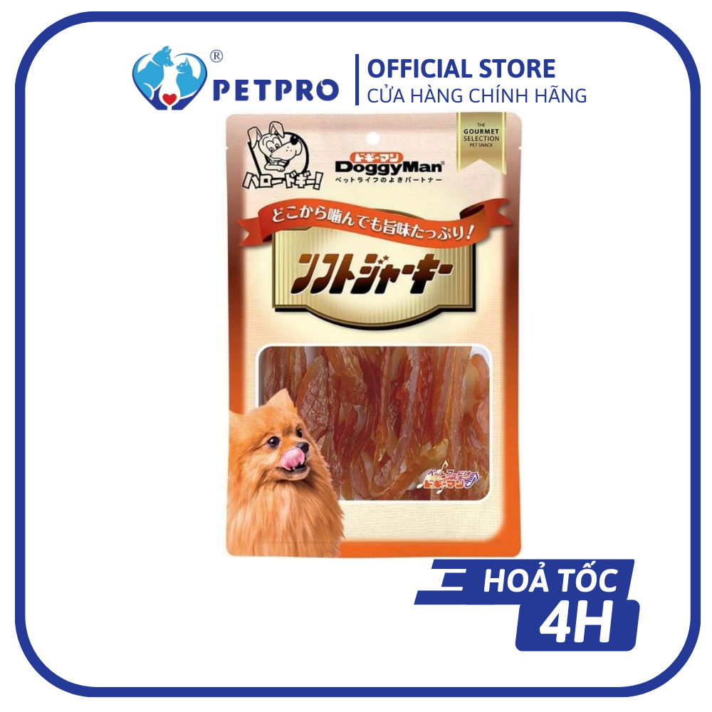 Thanh gà sấy dẻo Doggyman cho chó