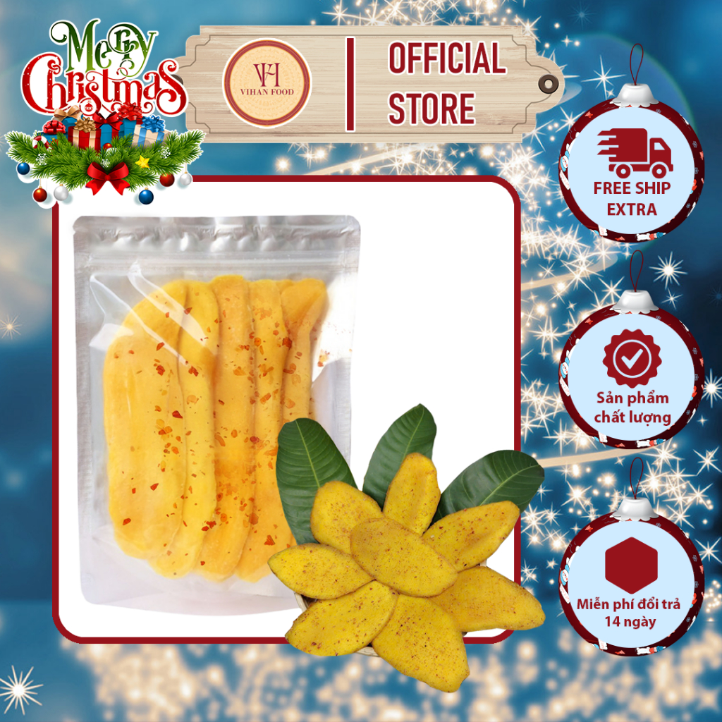 [XOÀI SẤY MUỐI ỚT] Xoài sấy muối ớt VIHAN FOOD