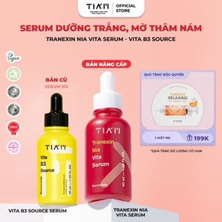  Serum Dưỡng Sáng Phục Hồi Cho Da Dầu Mụn Nhạy Cảm Niacinamide 10% + Arbutin 2% Tia'm Vita B3 Source 40ml 