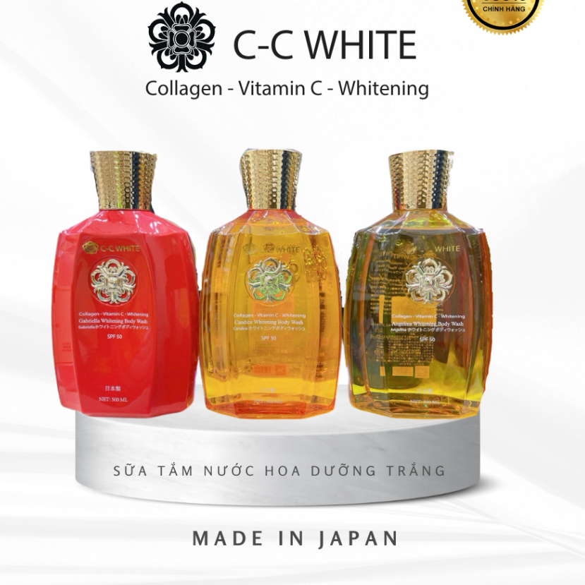 Sữa tắm nước hoa CC White - Body White quyến rũ