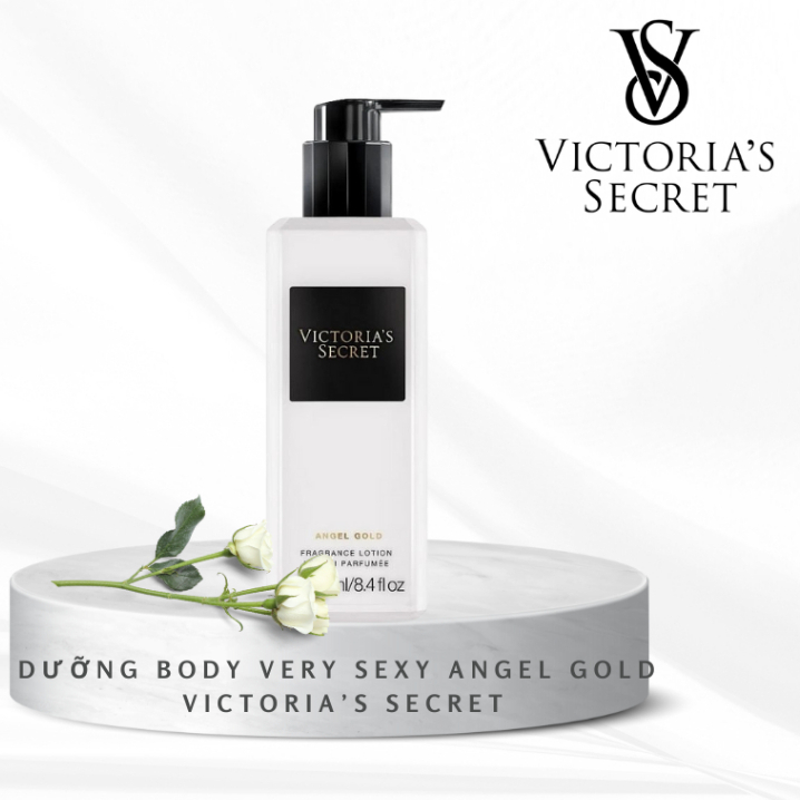Victoria's Secret Very Sexy Angel Gold Fragrance Lotion Dưỡng Da