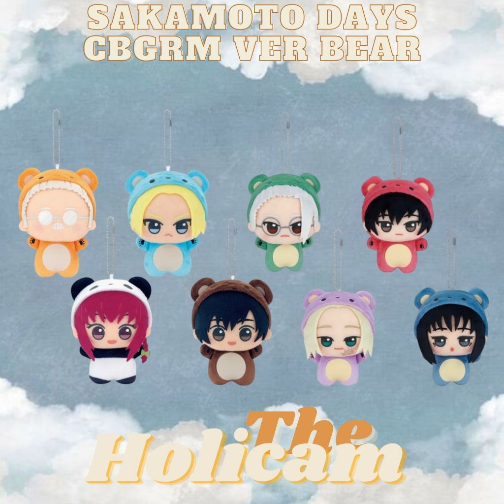 Gấu bông Chibigurumi Cbgrm Phim Hoạt hình Anime Sakamoto Days Ver Gấu
