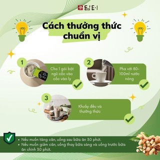 BỘT NGŨ CỐC HÀN QUỐC 40 GÓI