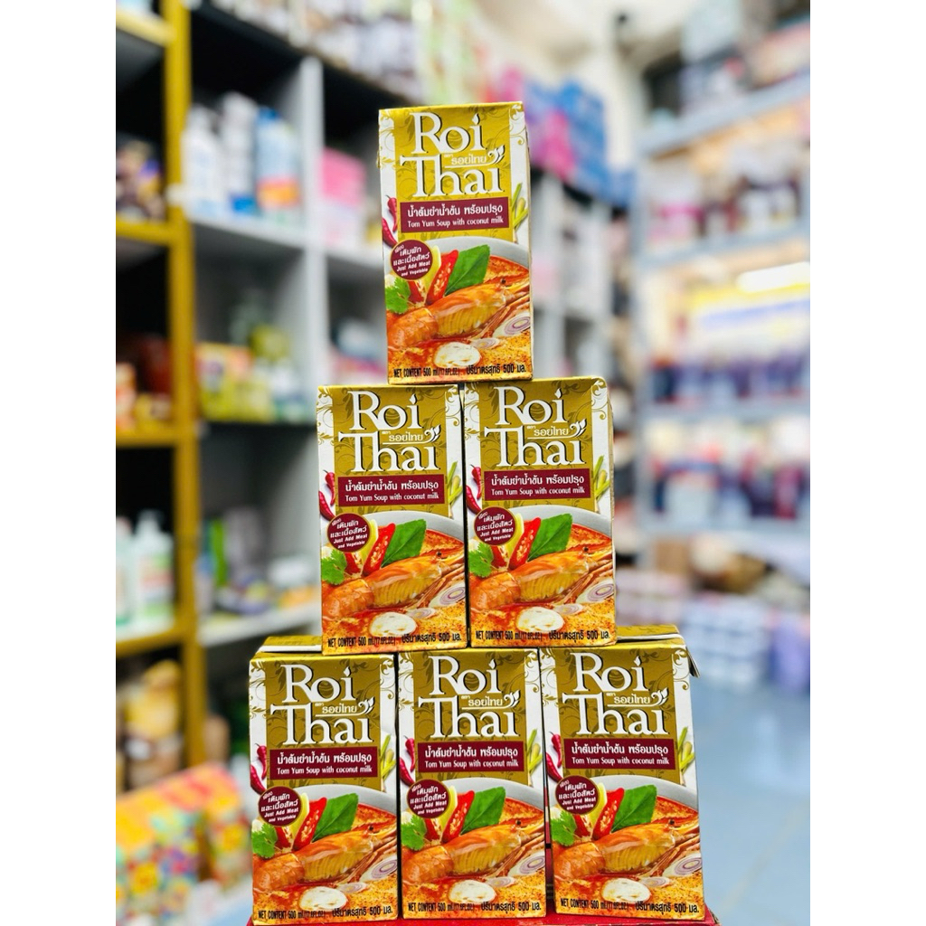 Nước cốt lẩu thái Tom yum Roi Thái ( Hàng có sẵn)