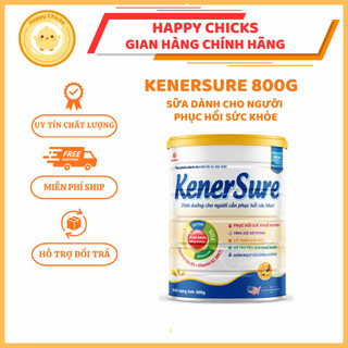  Sữa dành cho người cao tuổi phục hồi sức khỏe - KenerSure 800G  Hàng chính hãng Medibest  