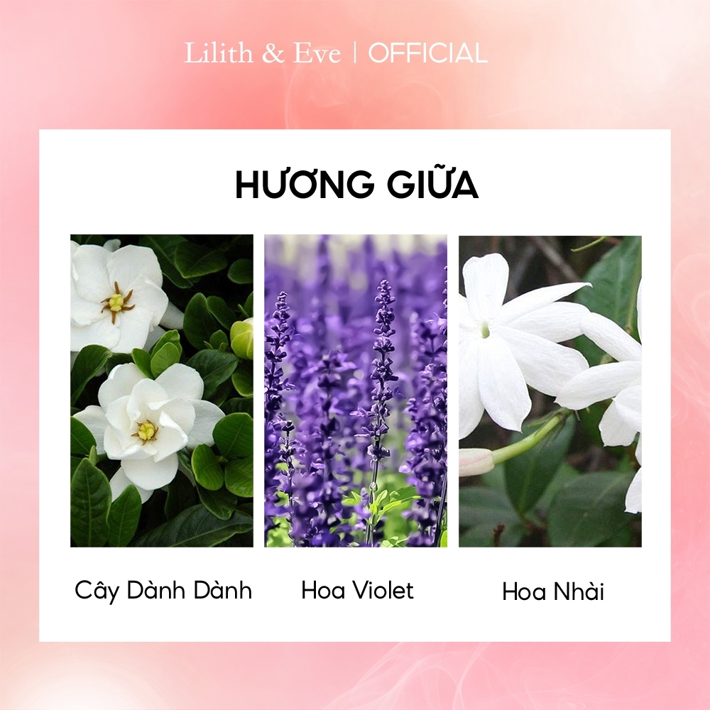 Nước Hoa Lilith And Eve Daisy Eau De Parfum 30ml - Tinh Dầu Nước Hoa Lưu Hương Lâu, Hương Hoa Cỏ Thanh Lịch | BigBuy360 - bigbuy360.vn