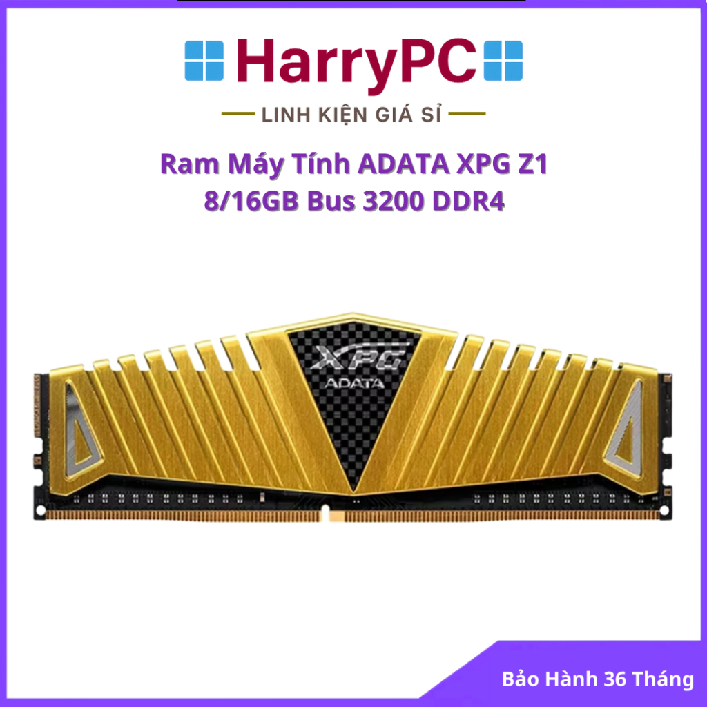 RAM Máy tính Adata XPG Z1 DDR4 Bus 3200 - 8GB / 16GB - Hiệu Năng Cao - Bảo Hành 36 Tháng