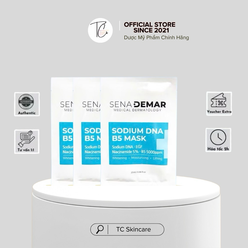 [Công Ty] Mặt nạ SENA DEMAR SODIUM DNA B5 MASK cấp ẩm